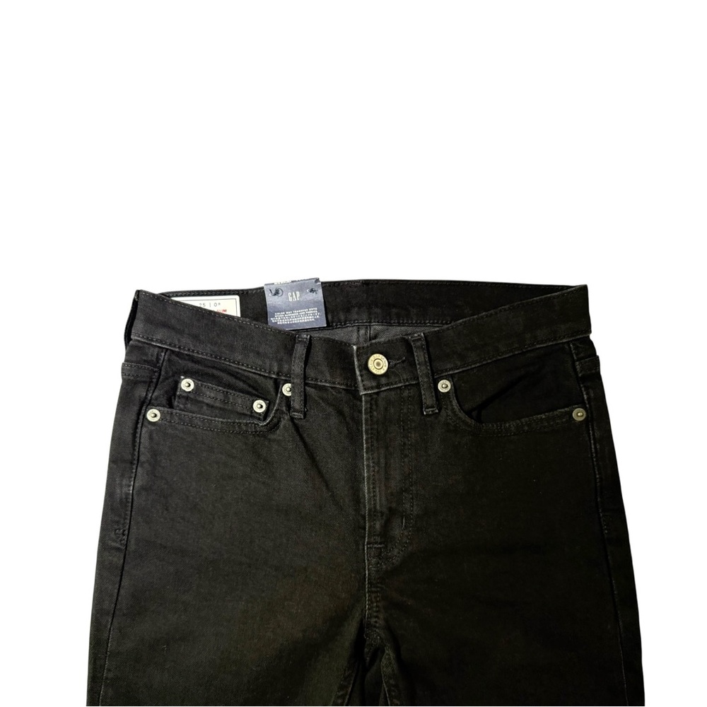 GAP NWT $49 Vintage Slim Mid Rise Stretch Cropped Womens Size 25 Regular - Picture 3 of 7